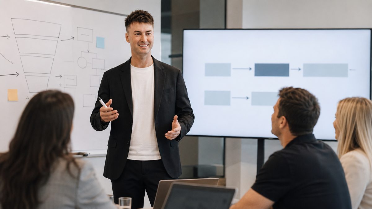 Stephan Lê Hellmers beim Active Sourcing – Interim Recruiter für Start-ups und KMU